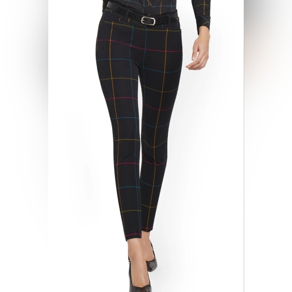 New York And Company Audrey High-Waisted Ankle Pant Tall Size 6 - Picture 1 of 11